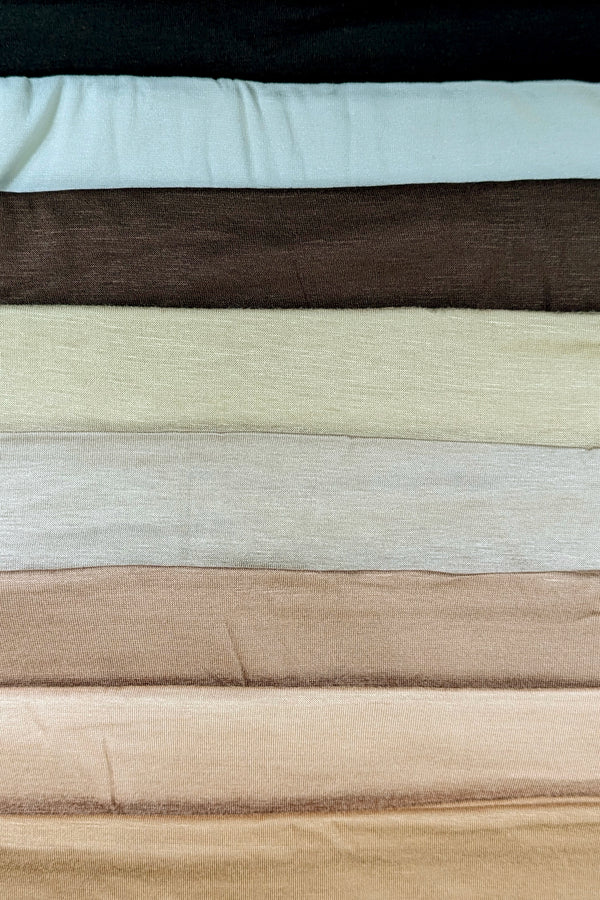 Premium Plain Jersey Hijabs